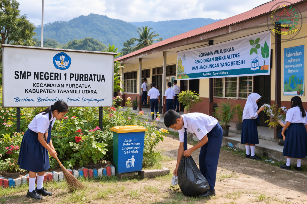Pemkab Tapanuli Utara Dorong Pemerataan Mutu Pendidikan dan Kepedulian Lingkungan di Purbatua