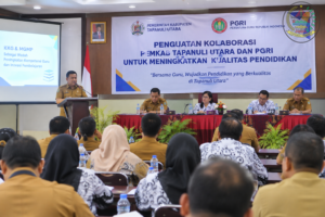 Pemkab Tapanuli Utara dan PGRI Perkuat Kolaborasi Tingkatkan Kualitas Pendidikan